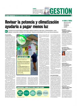 CORREO FARMACEUTICO - Revisar la potencia y climatización ayudaría a pagar menos luz