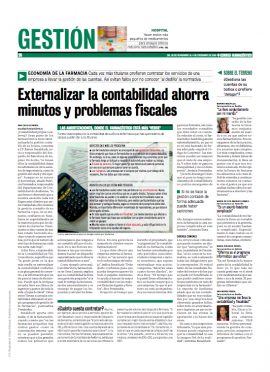 CORREO FARMACÉUTICA - Externalizar la contabilidad ahorra minutos y problemas fiscales