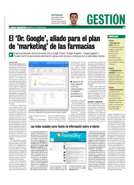 CORREO FARMACÉUTICO - El Doctor Google aliado para el plan de marketing de las farmacias