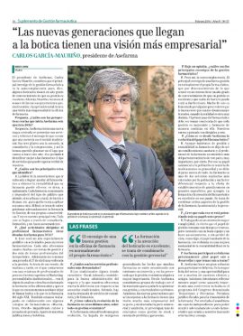 EL GLOBAL - Entrevista a Carlos García-Mauriño Presidente de Asefarma