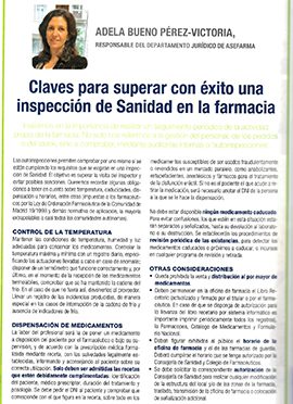 FARMAVENTAS - Claves para superar con éxito una inspección de farmacia