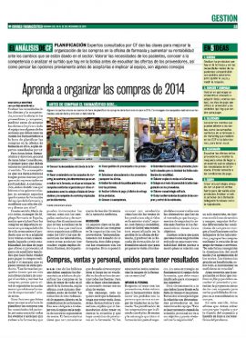 CORREO FARMACÉUTICO - Aprenda a gestionar las compras de 2014