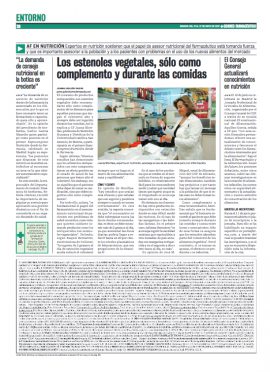 CORREO FARMACÉUTICO - La demanda de consejo nutricional en la botica es creciente