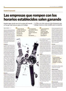 CORREO FARMACÉUTICO - Las empresas que rompen con los horarios establecidos salen ganando