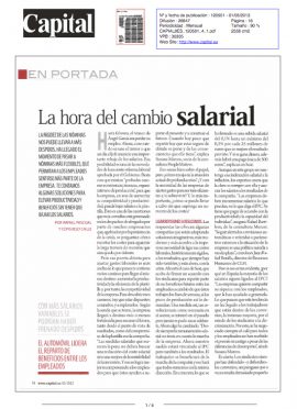 REVISTA CAPITAL - La hora del cambio salarial