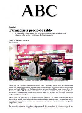 ABC - Farmacias a precio de saldo