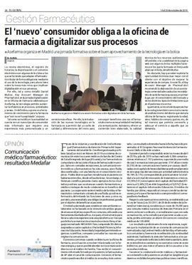 EL GLOBAL - El nuevo consumidor obliga a la oficina de farmacia a digitalizar sus procesos