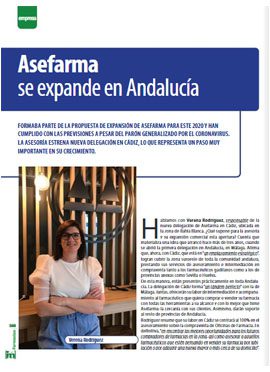 IMFARMACIAS - Asefarma se extiende en Andalucía