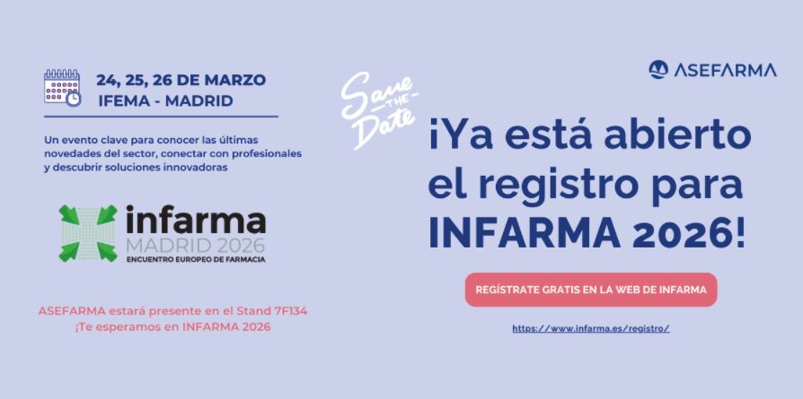 ASefarma estará presente en Infarma 2026