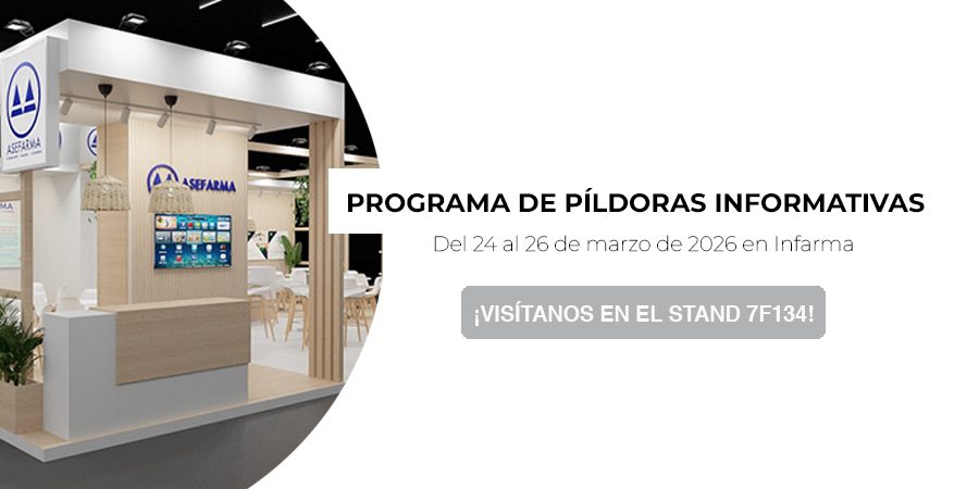 Píldoras informativas stand Infarma Asefarma